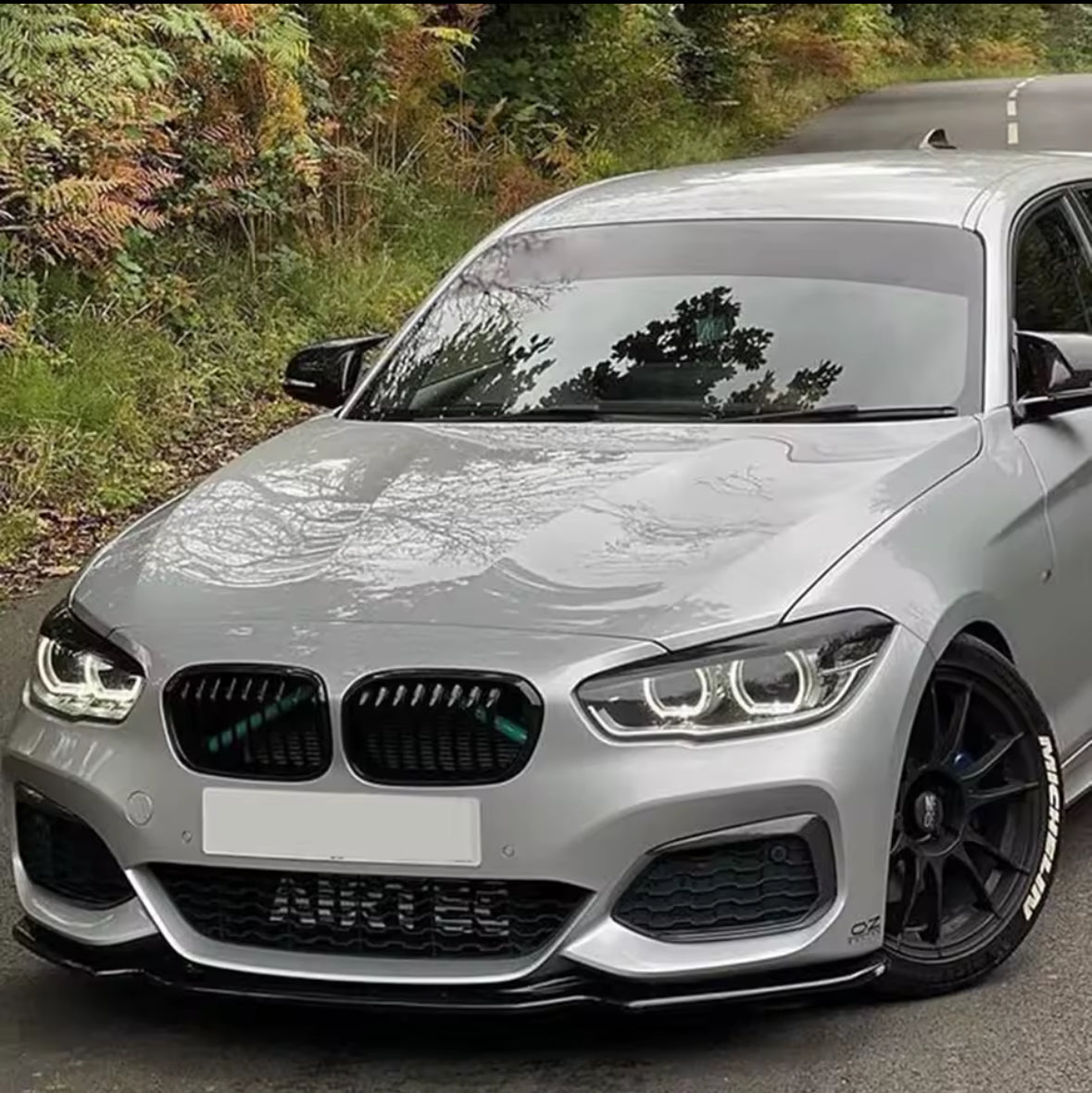BMW 1 SERIES FRONT SPLITTER & Rear Diffuser M SPORT GLOSS F20 F21 LCI 2015-2019