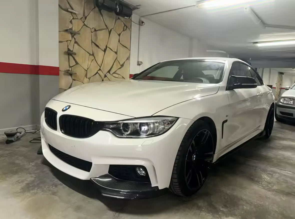2x Gloss Black Wing Mirror Covers For BMW F20 F21 F22 F30 F31 F32 F36 X1