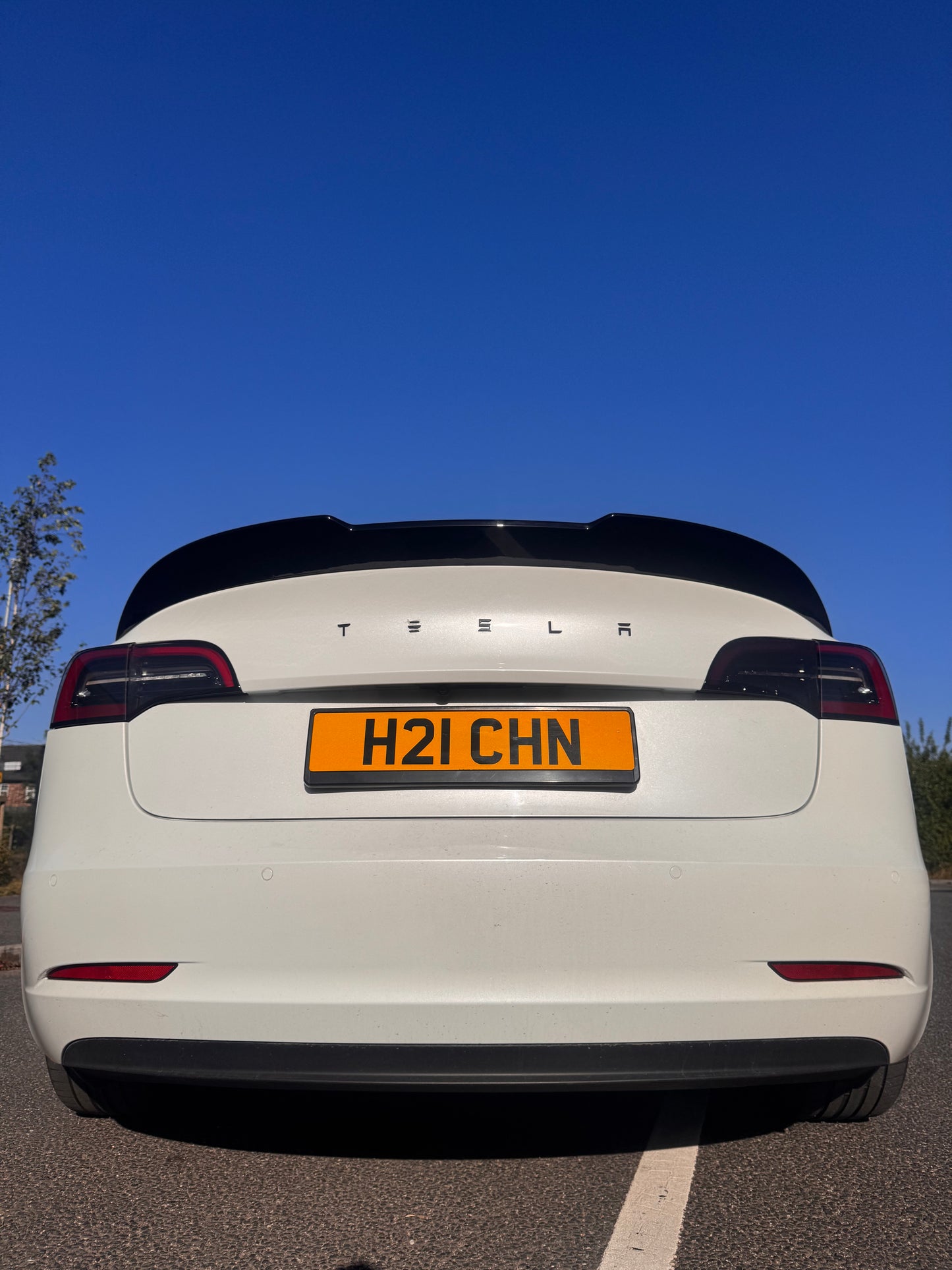 Tesla Gloss Black Model 3 Rear Spoiler PSM Style Highkick Duckbill 2017-2023