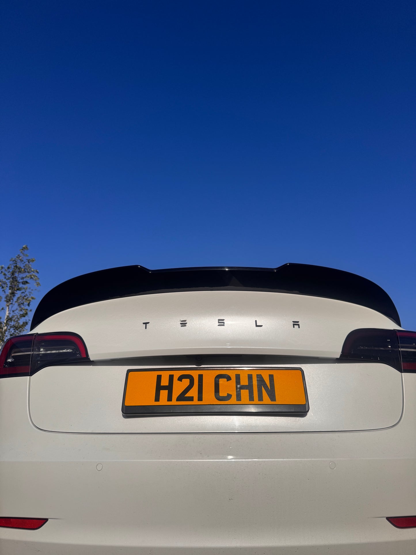 Tesla Gloss Black Model 3 Rear Spoiler PSM Style Highkick Duckbill 2017-2023