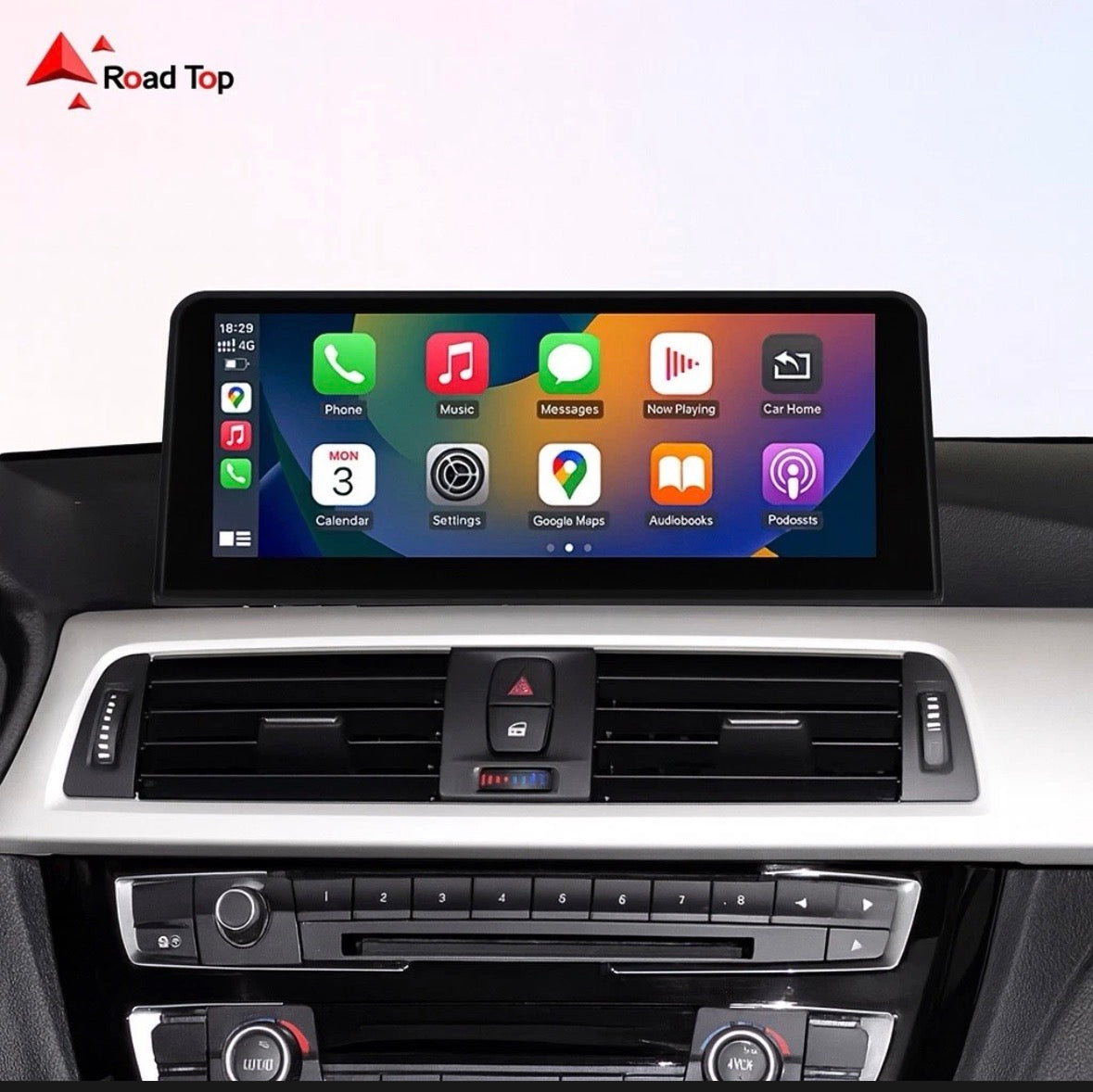 BMW 3 4 Series F30-F36 CarPlay & Android Auto Retrofit NBT Head Unit Upgrade 12.3 Inch  Screen