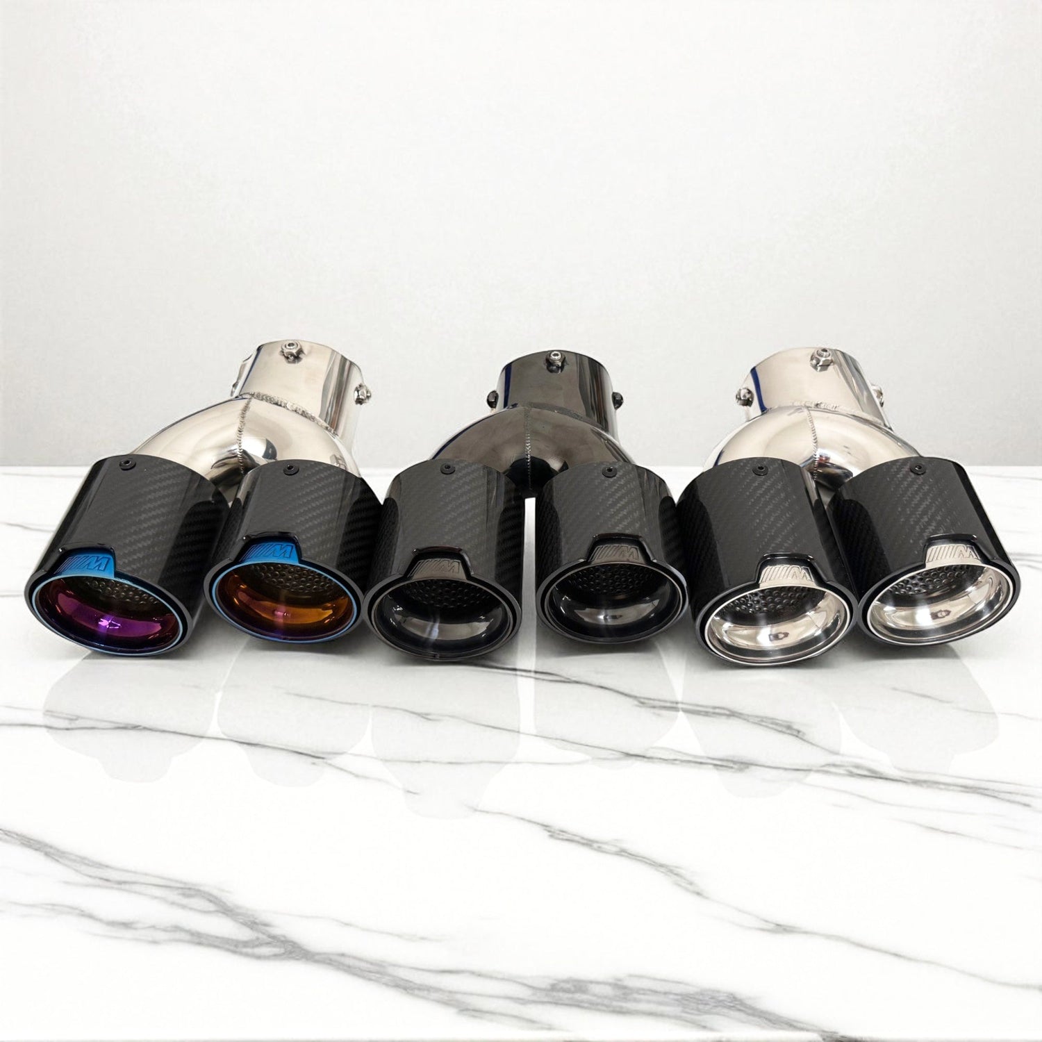 Real Carbon Fiber Exhaust Tips