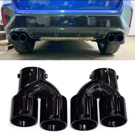 Premium SUS304 Stainless Steel Exhaust Pipe for BMW M Series