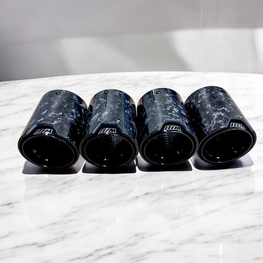 BMW F90 M5 Exhaust Tips - Premium Carbon Fiber