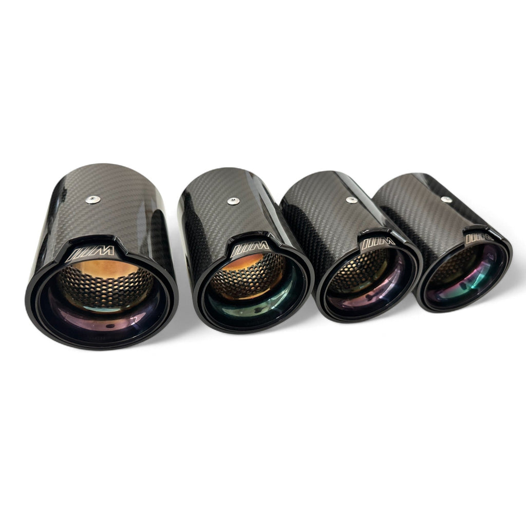 BMW F90 M5 Exhaust Tips - Premium Carbon Fiber
