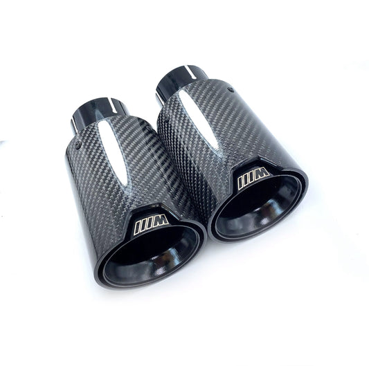 BMW M Perfomance Premium Glossy Carbon Fiber Exhaust Tip