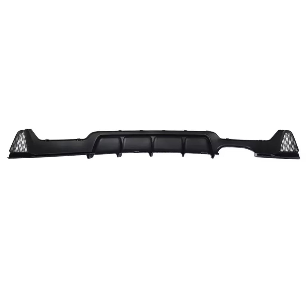 BMW F32 F33 F36 M Sport Rear Diffuser Lip (Carbon Fiber Look) | 2014–2020